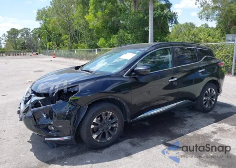 2016 Nissan Murano Platinum/S/Sl/Sv from USA, damaged, VIN 5N1AZ2MG3GN101734